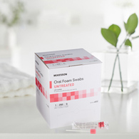 McKesson 4832 Oral Swabstick, Foam Tip (CS/1000)