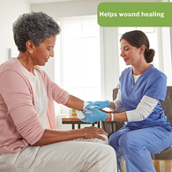 McKesson Lite McKesson 4894 Lite Silicone Gel Adhesive without Border Thin Silicone Foam Dressing, 6 x 6 in (BX/10)