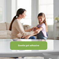 McKesson Lite McKesson 4894 Lite Silicone Gel Adhesive without Border Thin Silicone Foam Dressing, 6 x 6 in (CS/200)