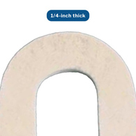 McKesson 49223-McKesson Heel Spur Pad, One Size Fits Most, Heel & Elbow Supports (PK)