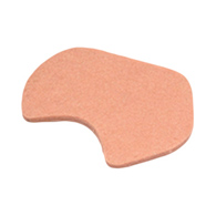 McKesson 49226-McKesson Beige Dancer Sesamoid Pad for Left Foot, Ankle Braces & Foot Supports (PK)