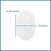 McKesson 4986 Transparent Film Dressing-50/Box