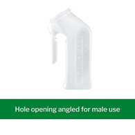 McKesson 51-H140-01-McKesson Male Urinal, 1000 mL, Urinals (CS) - McKesson Male Urinal, 1000 mL