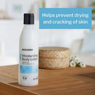 McKesson 53-1352-8 Hand & Body Moisturizer, Summer Rain Scent Lotion, 8 oz Bottle, Moisturizers (CS/48)