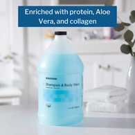 McKesson 53-1355-GL 2 in-1 Shampoo & Body Wash, Summer Rain Scent, 1 gal Jug, Shampoos & Conditioners (EA/1)