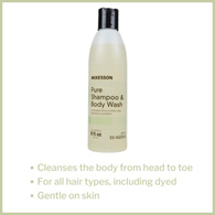 McKesson Pure McKesson 53-16223-8 Pure Shampoo & Body Wash (CS/48)