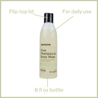 McKesson Pure McKesson 53-16223-8 Pure Shampoo & Body Wash (CS/48)