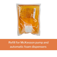 McKesson 53-23126-1000-McKesson Clean Scent Foaming Antibacterial Soap, 1000 mL Refill Bag, Soaps