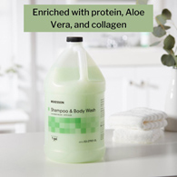 McKesson 53-27901-GL 2 in 1 Shampoo & Body Wash, Cucumber Melon Scent, 1 gal Jug, Shampoos & Conditioners (EA/1)
