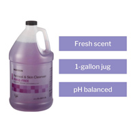 McKesson 53-28011-GL-Rinse-Free Perineal Wash, McKesson, Liquid, Fresh Scent, 1 Gal Jug, Perineal Cleansers (CS/4)