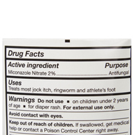 McKesson 53-6391 Miconazole Nitrate Antifungal Cream, 4 oz (Tube/1)