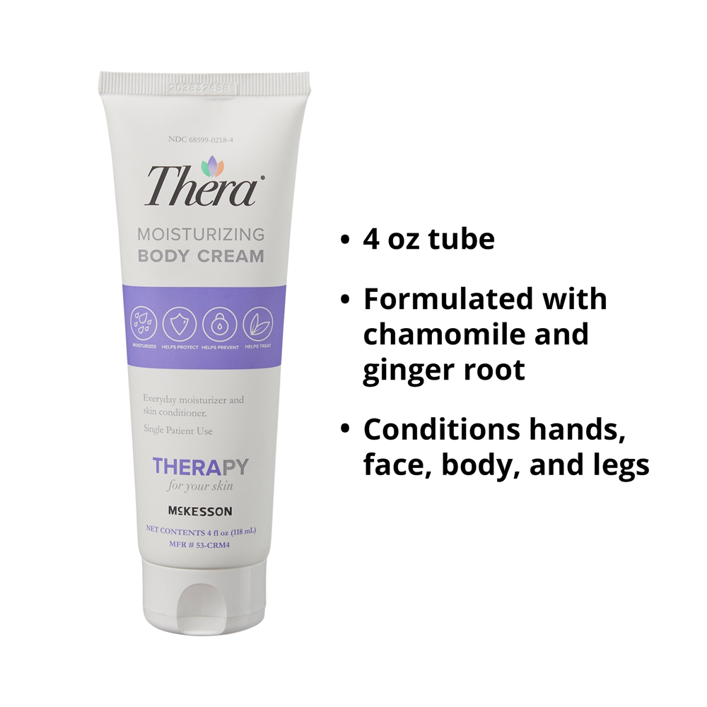 Thera McKesson 53-CRM4 Thera Moisturizing Body Cream, 4 oz