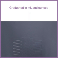 McKesson 56-80245-McKesson Stackable Bedpan, Non-Stick Plastic, Latex-Free, Graphite, Bedpans (CS)