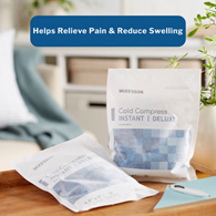 McKesson Deluxe McKesson 59-79C Deluxe General Purpose Soft Cloth Disposable Instant Cold Pack, 6.8 x 9 (CS/24)