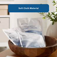 McKesson Deluxe McKesson 59-79C Deluxe General Purpose Soft Cloth Disposable Instant Cold Pack, 6.8 x 9 (CS/24)