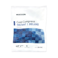 McKesson Deluxe McKesson 59-79C Deluxe General Purpose Soft Cloth Disposable Instant Cold Pack, 6.8 x 9 (CS/24)