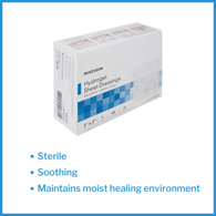 McKesson 61-82022 Hydrogel Dressing, 2 x 2 in (BX/10)