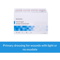 McKesson 61-82022 Hydrogel Dressing, 2 x 2 in (BX/10)