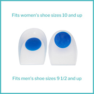 McKesson 611-81107-McKesson Heel Cup, Large / Extra Large, Ankle Braces & Foot Supports (PR)