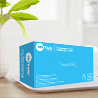 Touch of Life McKesson 7027156-Touch of Life Nitrile Exam Glove, Extra Large, Black (BX/225)