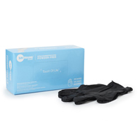 Touch of Life McKesson 7027156-Touch of Life Nitrile Exam Glove, Extra Large, Black (CS/2250)