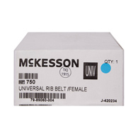 McKesson 750-McKesson Rib Belt, One Size Fits Most Women, Torso