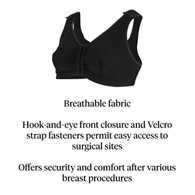 McKesson 83-908BLK-36-McKesson Surgi-Bra II, 36 Inch, Black, Bras
