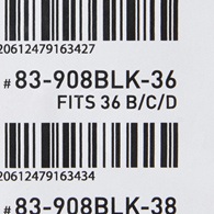 McKesson 83-908BLK-36-McKesson Surgi-Bra II, 36 Inch, Black, Bras