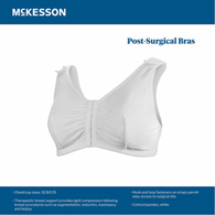 McKesson 83-908W-32-McKesson Surgi-Bra II, 32 Inch, White, Bras