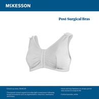 McKesson 83-908W-36-McKesson Surgi-Bra II, 36 Inch, White, Bras