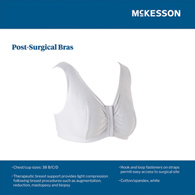 McKesson 83-908W-40-McKesson Surgi-Bra II, 40 Inch, White, Bras