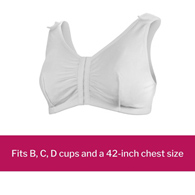 McKesson 83-908W-42-McKesson Surgi-Bra II, 42 Inch, White, Bras