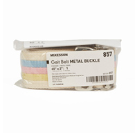 McKesson 857-McKesson Pastel Stripe Gait Belt, 60 Inch, Belts
