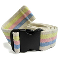 McKesson 860-McKesson Pastel Stripe Gait Belt, 60 Inch, Belts