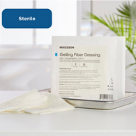McKesson 87400 Gelling Fiber Wound Dressing, 4 x 4-3/4 in (CS/100)