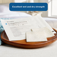 McKesson 87400 Gelling Fiber Wound Dressing, 4 x 4-3/4 in (CS/100)
