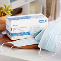 McKesson 91-2102 ASTM Level 1 Medical Face Masks, Blue (CS/500)