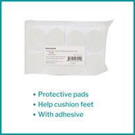 McKesson Pedi-Pad McKesson 9204 Pedi-Pad ft Pad, Size 104, Ankle Braces & ft Supports (PK/100)