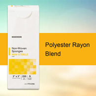 McKesson 93342000 Medi-Pak Non-Sterile Non-Woven Sponges-4000/Case