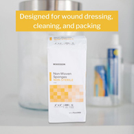 McKesson 94442000 Medi-Pak Non-Sterile Non-Woven Sponges-2000/Case