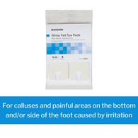 McKesson Pedi-Pads McKesson 95094 Pedi-Pads Toe & Callus Pad, Ankle Braces & ft Supports (CS/384)