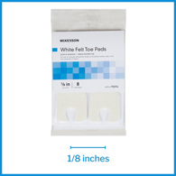 McKesson Pedi-Pads McKesson 95094 Pedi-Pads Toe & Callus Pad, Ankle Braces & ft Supports (CS/384)