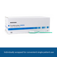 McKesson 959 Soft Bristle Straight Toothbrush (BX/144)