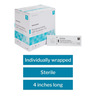 McKesson 986 Impregnated Swabstick, 10% Strength, Povidone Iodine, Individual Packet, Applicators & Swabsticks (BX/50)