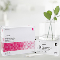 McKesson 988-McKesson Impregnated Swabstick, 70% Isopropyl Alcohol, Applicators & Swabsticks (BX)