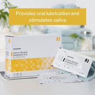 McKesson 989 Oral Swabstick, Lemon Glycerin (CS/250)