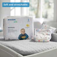 McKesson BD-SZ5-McKesson Baby Diaper, Size 5, Baby Diapers (BG) - McKesson Baby Diaper, Size 5