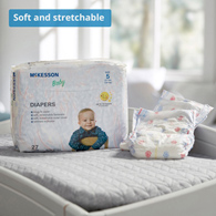 McKesson BD-SZ5-McKesson Baby Diaper, Size 5, Baby Diapers (CS) - McKesson Baby Diaper, Size 5