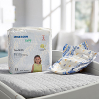 McKesson BD-SZ6-McKesson Baby Diaper, Size 6, Baby Diapers (CS) - McKesson Baby Diaper, Size 6