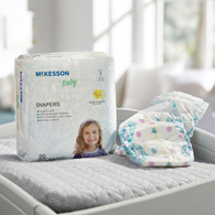 McKesson BD-SZ7-McKesson Baby Diaper, Size 7, Baby Diapers (BG) - McKesson Baby Diaper, Size 7